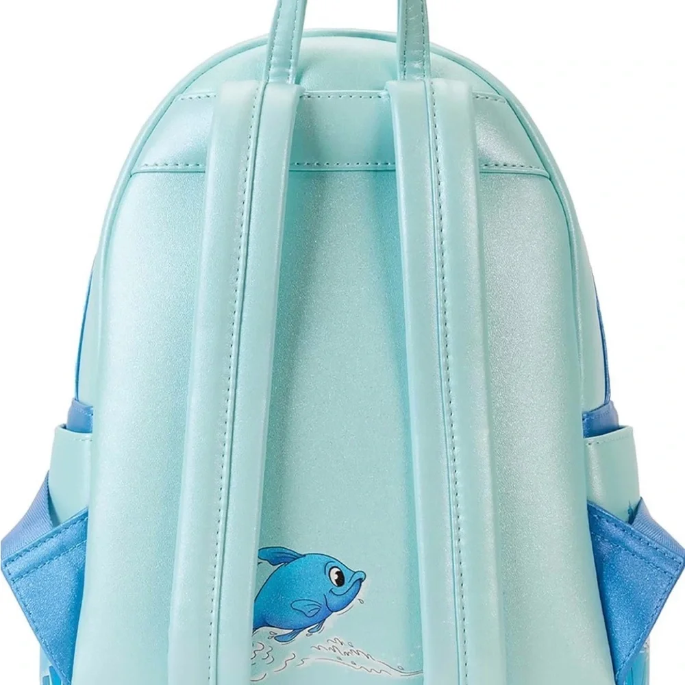 Loungefly Disney Peter Pan Night Glitter Mini Backpack - Picture 4 of 5